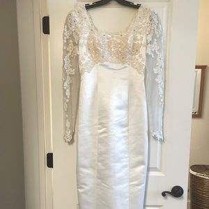 Wedding dress. Real size 4-6
